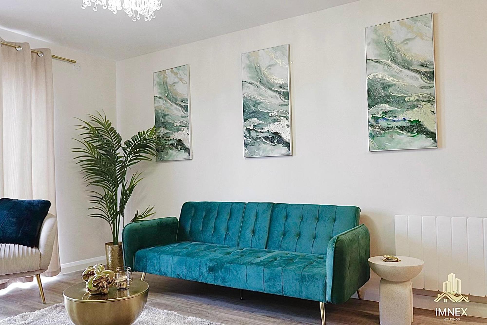 2Br Luxury Flat Belfast City Centre , Free Snacks & Free Netflix Buitenkant foto